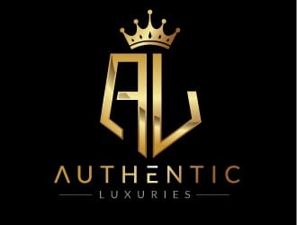 Authentic Luxuries logo design by REDCROW