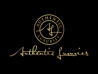 Authentic Luxuries logo design by N3V4