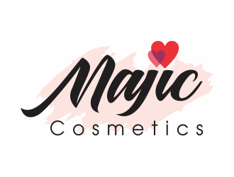 MAJIC Cosmetics  logo design by up2date