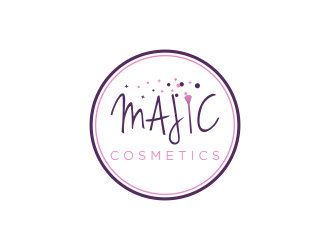 MAJIC Cosmetics  logo design by luckyprasetyo
