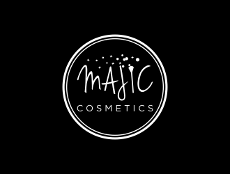 MAJIC Cosmetics  logo design by luckyprasetyo