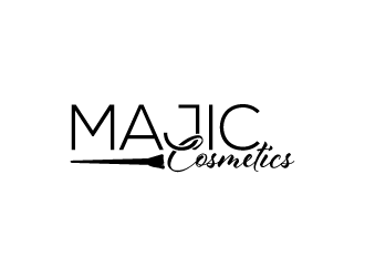 MAJIC Cosmetics  logo design by IrvanB