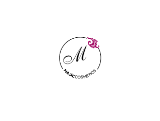 MAJIC Cosmetics  logo design by grea8design