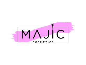 MAJIC Cosmetics  logo design by haidar