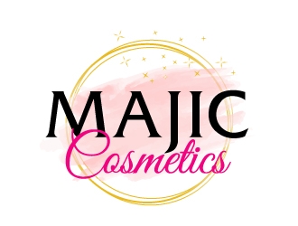 MAJIC Cosmetics  logo design by AamirKhan