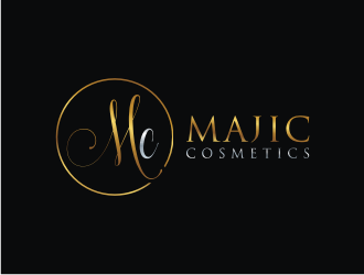 MAJIC Cosmetics  logo design by bricton