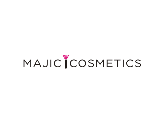 MAJIC Cosmetics  logo design by sabyan