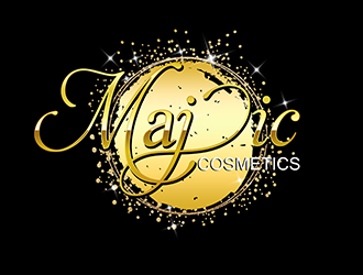 MAJIC Cosmetics  logo design by 3Dlogos