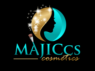 MAJIC Cosmetics  logo design by serprimero