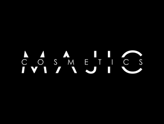 MAJIC Cosmetics  logo design by Kopiireng