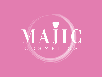 MAJIC Cosmetics  logo design by ubai popi