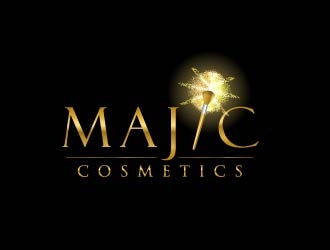 MAJIC Cosmetics  logo design by usef44