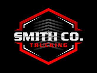 Smith Co. Trucking logo design by scolessi