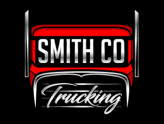 Smith Co. Trucking logo design by Ultimatum