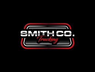 Smith Co. Trucking logo design by wongndeso