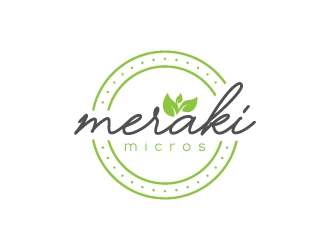 Meraki Micros logo design by wongndeso