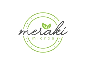 Meraki Micros logo design by wongndeso