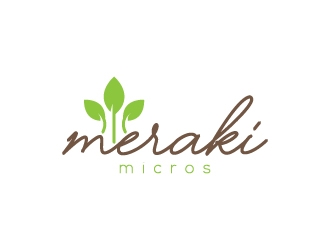 Meraki Micros logo design by wongndeso