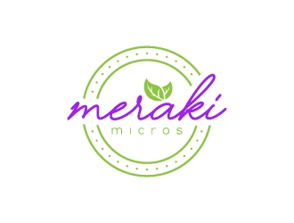 Meraki Micros logo design by wongndeso