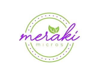 Meraki Micros logo design by wongndeso
