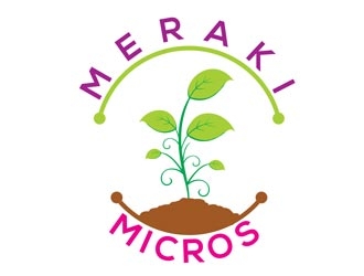 Meraki Micros logo design by creativemind01