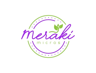 Meraki Micros logo design by wongndeso
