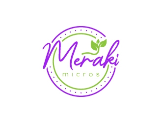 Meraki Micros logo design by wongndeso