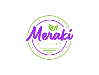 Meraki Micros logo design by wongndeso