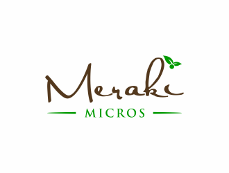 Meraki Micros logo design by menanagan