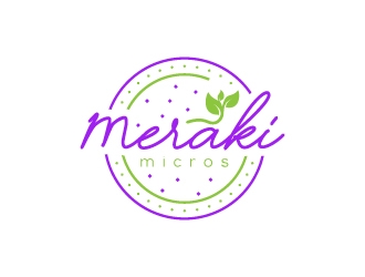 Meraki Micros logo design by wongndeso