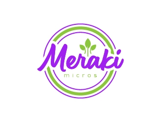 Meraki Micros logo design by wongndeso