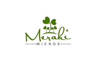 Meraki Micros logo design by aryamaity