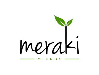 Meraki Micros logo design by jancok