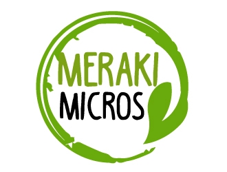 Meraki Micros logo design by AamirKhan