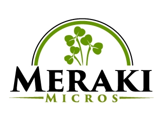 Meraki Micros logo design by AamirKhan
