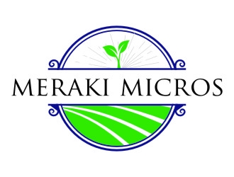 Meraki Micros logo design by jetzu