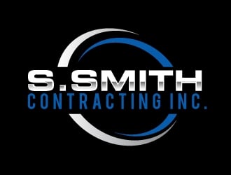 S.Smith Contracting Inc. logo design by AamirKhan
