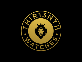 Thir13nth Watches logo design by artery