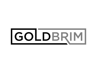 GOLDBRIM logo design by p0peye