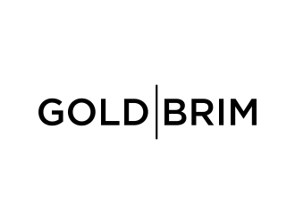 GOLDBRIM logo design by p0peye