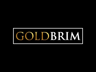 GOLDBRIM logo design by BeezlyDesigns