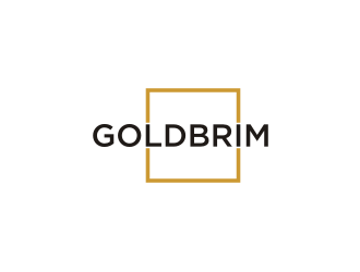 GOLDBRIM logo design by amsol
