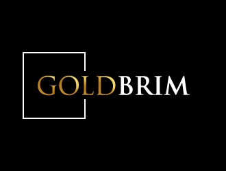 GOLDBRIM logo design by BeezlyDesigns
