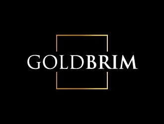 GOLDBRIM logo design by BeezlyDesigns