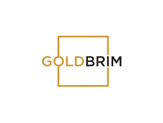 GOLDBRIM logo design by amsol
