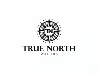 Logo will be a compass/ Company name True North Watches logo design by Ulid