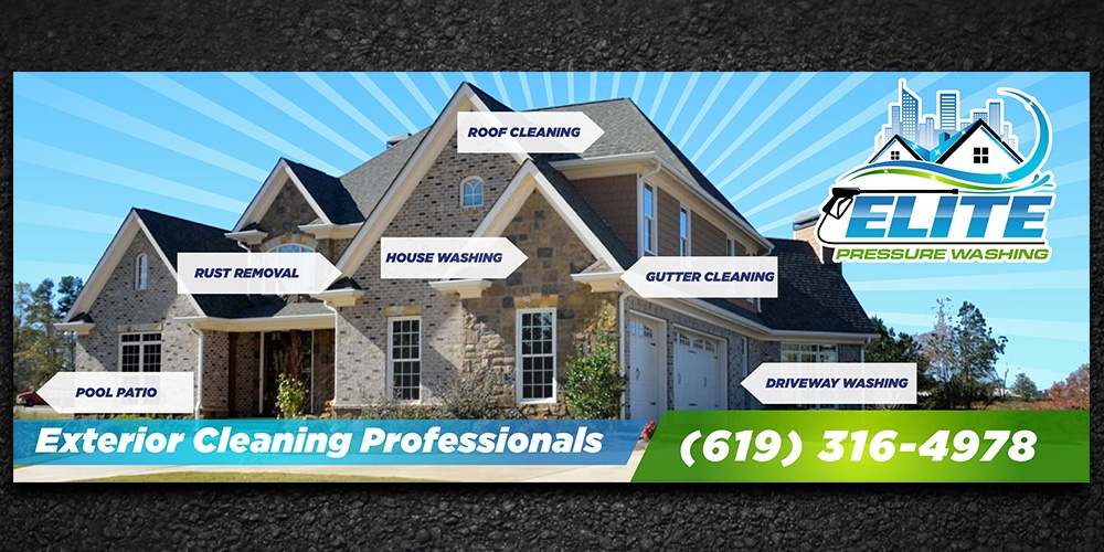 Elite Pressure Washing Digital Design 48hourslogo