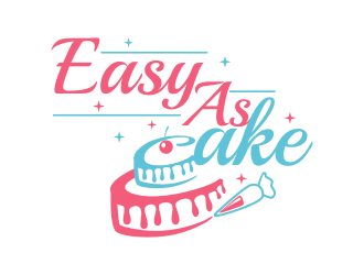 Easy As Cake logo design by rgb1