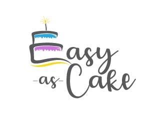 Easy As Cake logo design by usef44