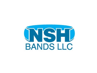 NSH Bands LLC logo design by maze